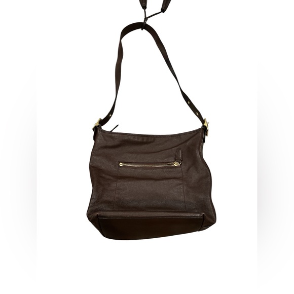 Coach Legacy Dark Brown Leather Shoulder Bag - Picture 2 of 12